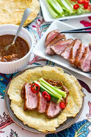 Paleo Duck Pancakes With Hoisin Sauce Irena Macri Food Fit For Life In 2020 Duck Recipes Hoisin Sauce Peking Duck Recipe