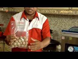 Cara Mengemas Vakum Makanan Agar Lebih Awet Youtube