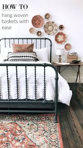 How To Hang Woven Baskets Wall Decor Bedroom Home Decor Bedroom Decor