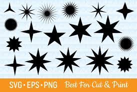 Download Stars Svg Bundle Sparkles Svg Shine Design Elements Cricut 413557 Svgs Design Bundles