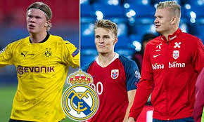 Di hampir sepanjang laga, serbia mampu membuat haaland dan odegaard tak berkutik. Real Madrid Plan To Keep Trump Card Arsenal Loanee Martin Odegaard To Help Lure Erling Haaland Daily Mail Online