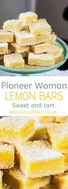 Pioneer Woman Lemon Bars Recipe Lemon Recipes Lemon Bars Recipe Dessert Recipes Easy