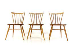 Outstanding set of six stickback elm dining chairs by ercol. Set Of 3 Vintage Ercol Model 449 Bow Back Dining Kitchen Chairs Design Market