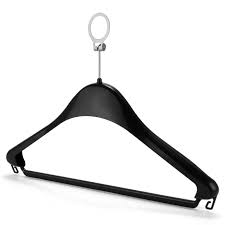 Exploits your architectural building details. Black Plastic Hotel Security Hangers Clothes Coat Trouser Bar 44cm Hangerworld For Sale Online Ebay