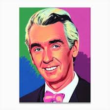 Darell Colourful Pop Art Canvas Print by The Music Lab