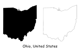 Maybe you would like to learn more about one of these? Ohio Oh State Border Map Usa United States Of America Jepg Svg Png Pdf Eps Ai
