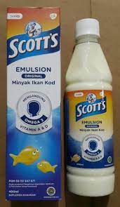 Kenapa minyak hati ikan kod jadi rekomendasi? Jual Scotts Emulsion Original Minyak Ikan Kod 400ml Di Lapak Pahala Bonafit Bukalapak