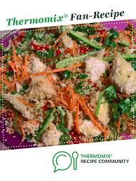 Salmon And Couscous Salad With Lemon Dressing Recipe Couscous Salad Thermomix Recipes Lemon Dressing Recipes