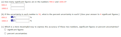 Check spelling or type a new query. A How Many Significant Figures Are In The Numbers Chegg Com