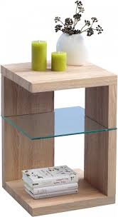 Hometrends4you 516250 Side Table Bedside Table 60 X 40 X 40 Cm White High Gloss Amazon Co Uk Kitc Diy Furniture Couch Diy Furniture Bedroom Wood Table Design