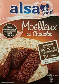 Je ne connais pas beaucoup de choses plus réconfortantes qu'un bon gâteau au chocolat ! Moelleux Au Chocolat Alsa 435 G