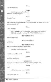 If they're any judge of what's to come, returning to arendelle should be interesting to say the least. Script Frozen Junior At Penn Brook School