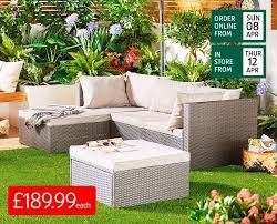 Create the space you need to enjoy spending more time indoors. Garden Furniture Rattan Patio Furniture Sets Aldi Uk Aldi Uk Outdoor Furniture Sale Outdoor Tables And Chairs Diy Patio Furniture