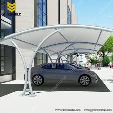 Membrane Carport Tension Membrane Carport Steel Carport Fabric Carport Sunshield Shelter Cantilever Carport Carport Designs Car Porch Design