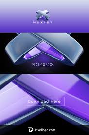 Chrome 3d X Gaming Logo Web Design Inspiration Portfolio Logos Web Design
