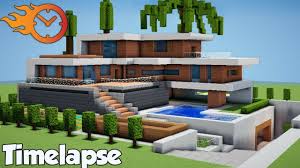 We're a community of creatives sharing everything minecraft! Minecraft Modern Mansion Tutorial Step By Step Novocom Top