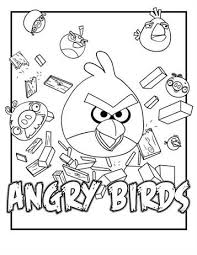 The goal of this very fun puzzle game is to launch birds by using a slingshot on the green pigs placed on different structures or within them with the intent to destroy all the horrible pigs present on the playground! Kids N Fun Com 42 Coloring Pages Of Angry Birds