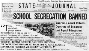He said that the separate cart act of 1864 went against the 13 and 14 amendment. Brown V Board Of Education 1953 Tutor2u