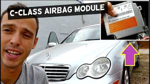 Mercedes W203 Airbag Module Removal Replacement C180 C200 C230 C240 C280 C300 C320 Youtube