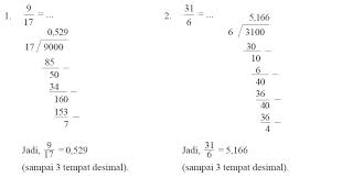 Cara menghitung pecahan matematika beserta contoh soal dan jawaban. Cara Mengubah Pecahan Biasa Dan Pecahan Campuran Ke Pecahan Desimal Berpendidikan Com