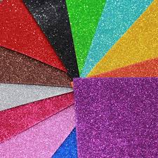 20 30cm Adheasive Glitter Sponge Paper Eva Foam Paper Sheets Kindergarten Diy Craft Paper Handcraft Eva Foam Sheets With Sticker