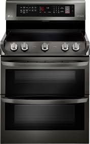 Please confirm your subscription to verge deals via the verification email we just sent you. Best Buy Lg 7 3 Cu Ft Self Cleaning Freestanding Double Oven Electric Range With Probake Convection Black Stainless Steel Lde4415bd