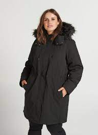 Traumhafte winterjacken und andere jacken von zizzi. Zizzi Winterjacke Damen Grosse Grossen Jacke Kapuze Parka Kunstfellkapuze Wintermantel Online Kaufen Otto