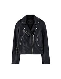 Leather Biker Jacket Pull Bear Jackets Clothes Minimal Fashion