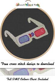 Start your valentine stitching now. Hancock S House Of Happy Random Remnants Funky Vintage Retro Free 3d Glasses Cross Stitch Pattern