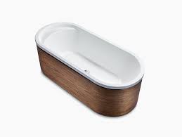 Cast iron tubs were introduced in 1880 and are still considered as a preferred material for bathtubs. 1 7m Freestanding Cast Iron Bath 99206t Kohler