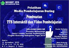 Multimedia pembelajaran adalah salah satu media ataupun aplikasi yang dapat digunakan dalam fedena : Laporan Kegiatan Pemateri Workshop Pembuatan Media Pembelajaran On Line Matsan Saga