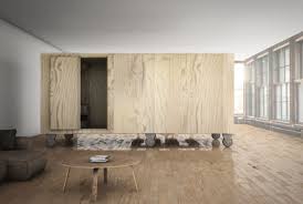 The house can be used for several purposes; Pull Pavilion This Box On Wheels Conceals A Room Within
