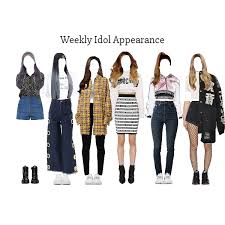 Fashion Set Weekly Idol Zena Created Via Kpop Fashion Kpop Outfits Stage Outfits