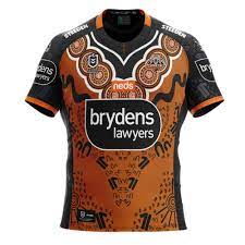 Or 4 payments of $ 42.50 with afterpay. Buy 2021 Wests Tigers Nrl Indigenous Jersey Mens Your Jersey