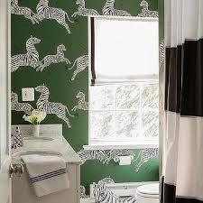 Rainbow zebra stylish bath rug. Zebra Bathroom Theme Design Ideas