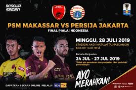 Persebaya surabaya pss sleman vs. Tiket Final Psm Makassar Vs Persija Di Mattoanging Ludes Beritasidrap Com
