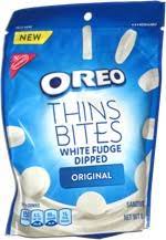 Get free shipping at $35 and view promotions and reviews for oreo thin bites white fudge original. Oreo Thins Bites White Fudge Dipped Original