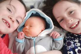 Just born: Caleb David Munster