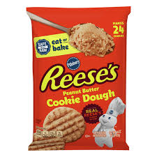 In large bowl, beat sugars, butter, vanilla and egg with electric mixer on medium speed, or mix with spoon. Save On Pillsbury Reese S Peanut Butter Cookie Dough Order Online Delivery Stop Shop