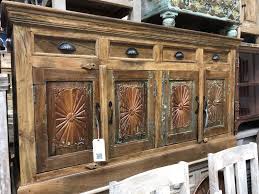 When You Re Beautiful You Know It Carved Solid Wood Sideboard Drawers Doors A One Of A Solid Wood Sideboard Rustic Wood Furniture Boho Furniture