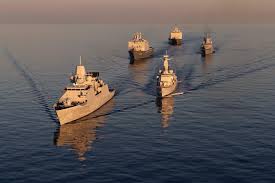 F125 frigate, multi role combatant and replacement for the f122 bremen class frigates. Royal Netherlands Navy Squadron Composed Of The Left Four Ships Training With A German F125 Baden Wurttemberg Class Frigates Somewhere On The North Sea 2048x1364 Warshipporn
