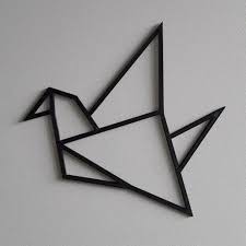 Bird on a tree branch wall decor e0014875 file cdr and dxf free vector download for laser cut plasma. Download Stl File Origami Birds Wall Decor 3d Printable Model Cults