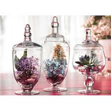 Our goal has always been to provide our customers with the. Palais Glassware Clear Glass Apothecary Jars Set Of 3 Wedding Candy Buffet Containers Overstock 11933522