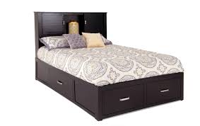 Celebrating 30 years of unbeatable furniture values! Dalton Queen Espresso Storage Bed Bob S Discount Furniture