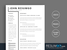Modern resume templates, free download, editable examples word, guide how to write professional resume. Smeme Simple Two Column Resume Template Resumgo