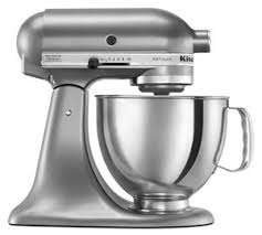 Electric stand mixer offers thorough mixing with reduced spillage. Contour Silver Artisan Series 5 Quart Tilt Head Stand Mixer Ksm150pscu Kitchenaid