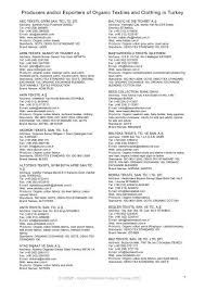 It was founded in 1965. Producers And Or Exporters Of Organic Textiles And Clothing A Geme