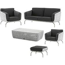 Gartenmobel Garten 4seasons Outdoor Luton 5 Teilige Loungegruppe Mit Living Sessel Pearl Aff Link