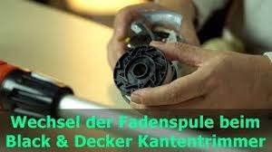 Suchen sie eine neue fadenspule für ihren rasentrimmer von black & decker oder gardena? Wechsel Der Fadenspule Beim Black Decker Rasentrimmer Youtube