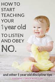 4 Simple Phrases To Help You With 1 Year Old Discipline